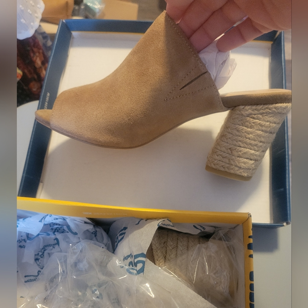 Sbicca Helena Espadrille Mules | Size 9 - New - Picture 7 of 11